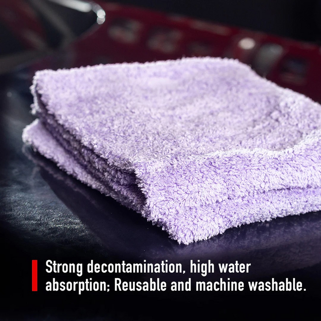 Maxshine 600GSM 16"x24" Edgeless Wax Removal Microfiber Towel (Pak of 1)