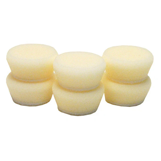 Uro-Tec™ 1" Soft White Finishing Foam Pad (6 PACK) #192CR