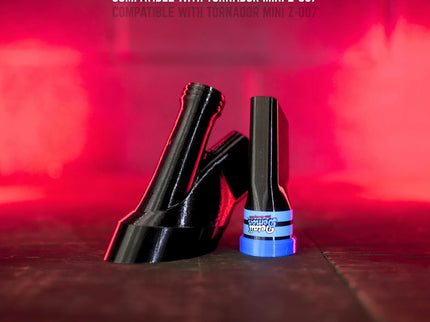 DETAIL DEMON Crevice Air+Vac Oval Attachment Compatible with Tornador Mini