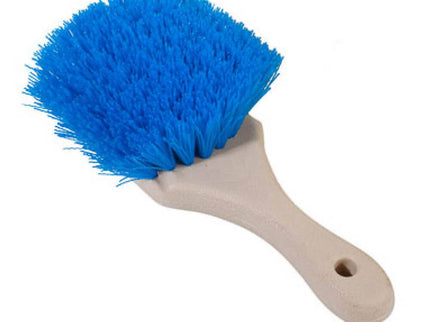 BRUSH, #66 BLUE PLASTIC (SHRT HNDL)
