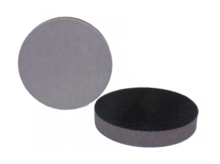 BRUSH, VILYL/LEATHER VELCRO BACKING
