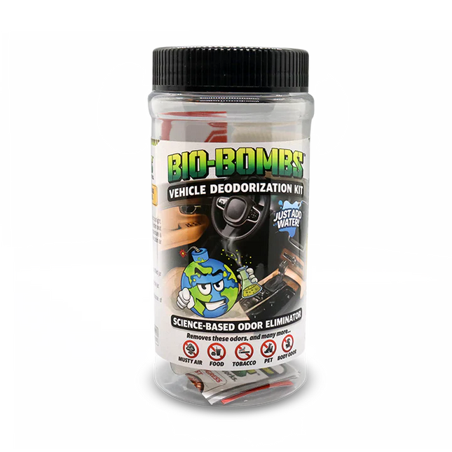 BIO BOMBS Car Odor Bomb (Vehicle Deodorization Kit)