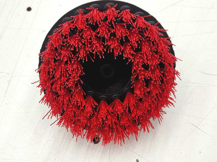 DRILL BRUSH, 5" RED