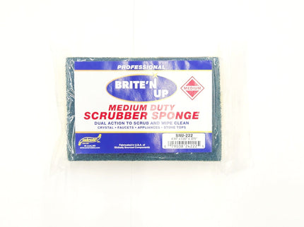 SPONGE, BRITE N UP SCRUB GREEN 222
