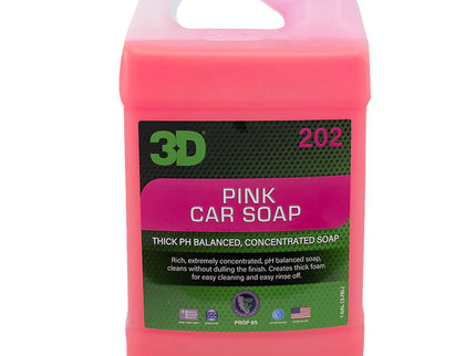 3D PINK CAR SOAP GALLON