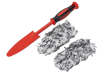 Maxshine Premium Flat Microfiber Brush With Replaceable Cover - Small