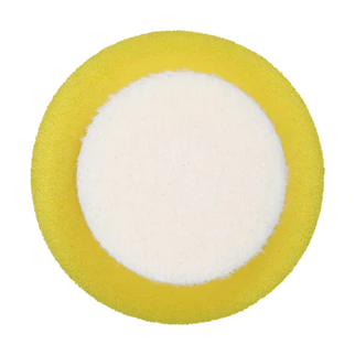 Buff and Shine 244CR - 2" Dark Yellow URO TEC® Foam Pad - Polishing