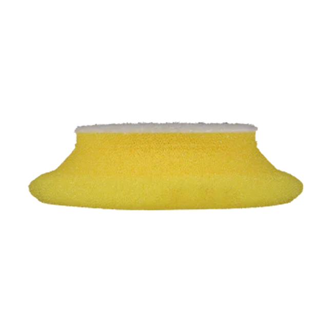 Buff and Shine 244CR - 2" Dark Yellow URO TEC® Foam Pad - Polishing