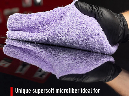 Maxshine 600GSM 16"x24" Edgeless Wax Removal Microfiber Towel (Pak of 1)
