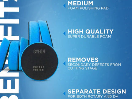 GYEON Q²M Eccentric Polish Pad 3" 2PK