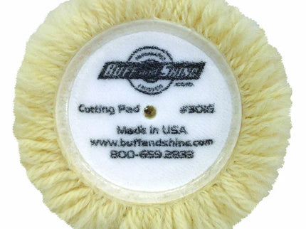 PAD, #301G WOOL 3" (WHITE) 2 PACK