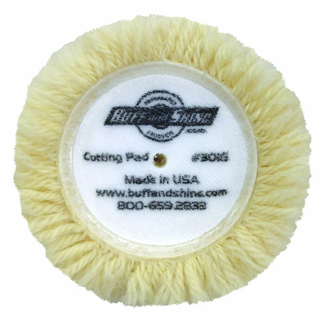 PAD, #301G WOOL 3" (WHITE) 2 PACK