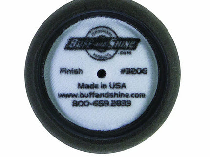 EdgeGuard Foam Pad, Black, Finishing, 5"/130mm 2 PACK #320EG