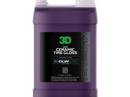 3D GLW Series SiO2 Ceramic Tire Gloss 1 Gallon