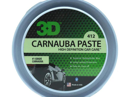 3D CARNAUBA PASTE WAX