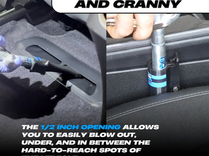 Detail Demon Air Pulse Crevice 2 Pack - Compatible with Tornador Z-014 & Z-010 Models