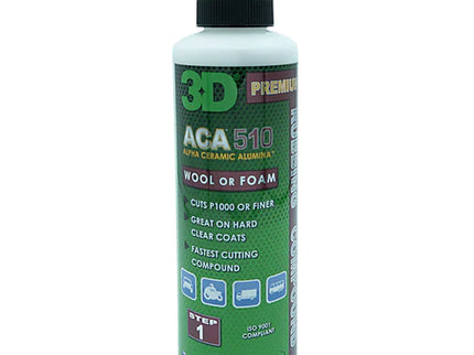 3D 510 PREMIUM COMPOUND 8 OZ.