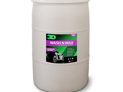 3D WASH N WAX 55 GAL DRUM