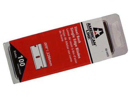 RAZOR BLADES (100 BOX)