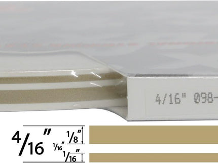 UP 4/16" X 150' STRIPE #98 AUT GOLD