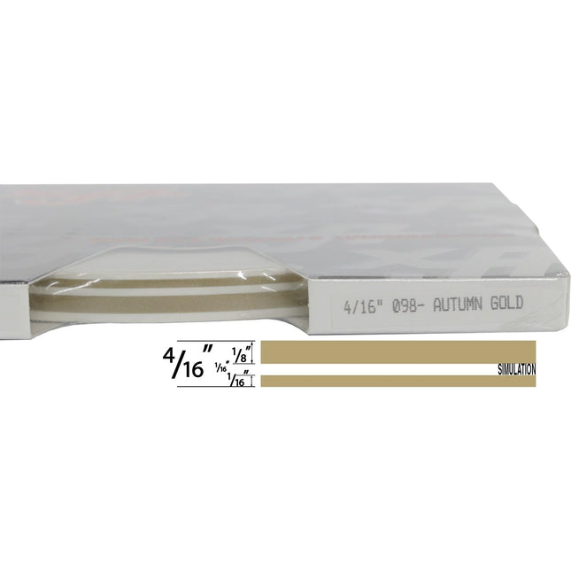 UP 4/16" X 150' STRIPE #98 AUT GOLD