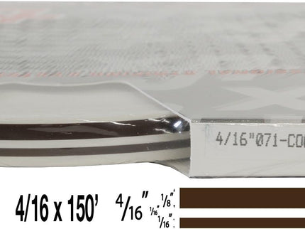 UP 4/16" X 150' STRIPE #71 COCO