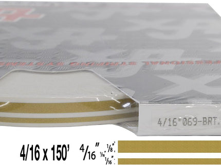UP 4/16" X 150' STRIPE #69 GOLD