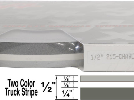UP 1/2" 2 COLOR STRIPE #215