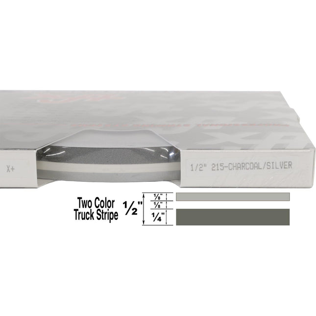 UP 1/2" 2 COLOR STRIPE #215