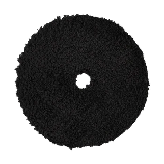 Buff and Shine 5" Microfiber Black with Orange Interface Pad, Cutting, 580MFP
