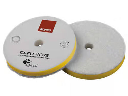 Rupes 9.MF160M Dual Action Fine Microfiber Pad - Yellow