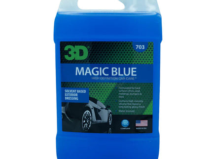 3D MAGIC BLUE TIRE DRESSING GALLON
