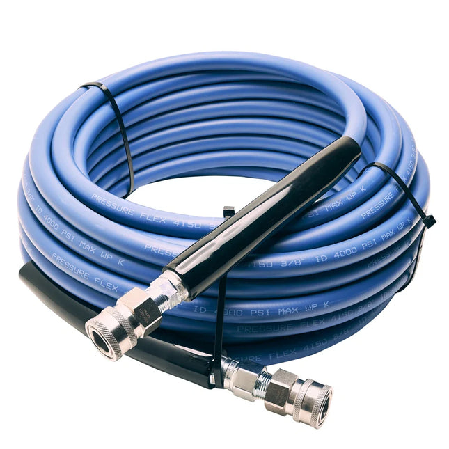 VELOCI KobraJet Smooth Blue 50’ 4,000 PSI w/ SS Coupler & Plug