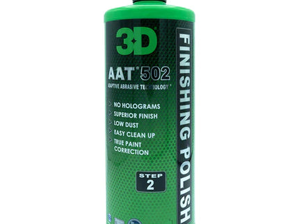 3D 502 AAT FINISHING POLISH QUART
