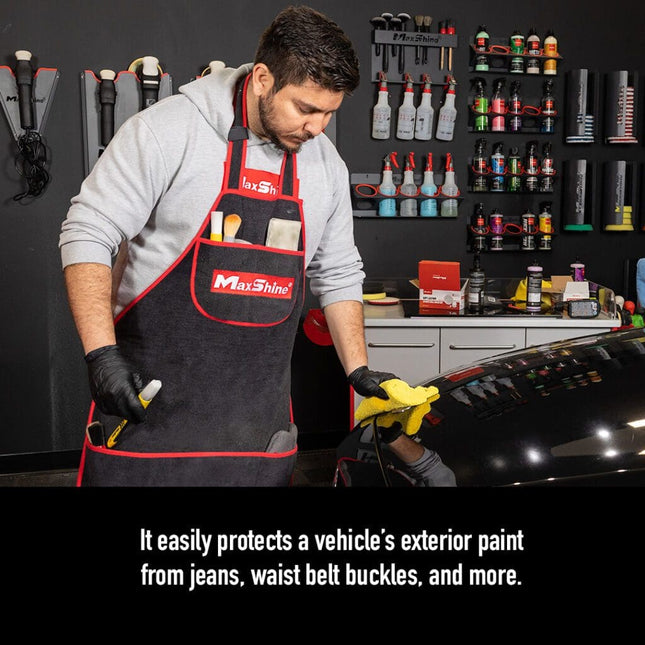APRON, MICROFIBER DETAILING