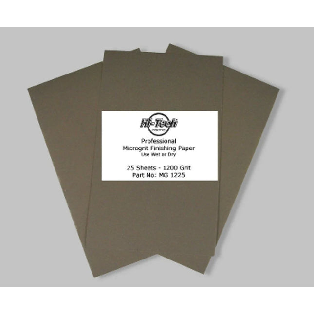 SANDPAPER, MICROGRIT (25 PK) 1200