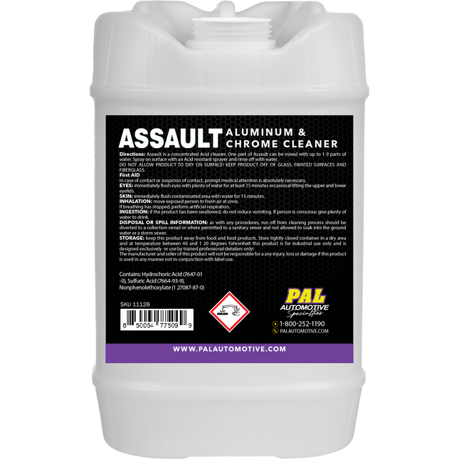 ASSAULT ACID WHEEL CLEANER 5 GAL