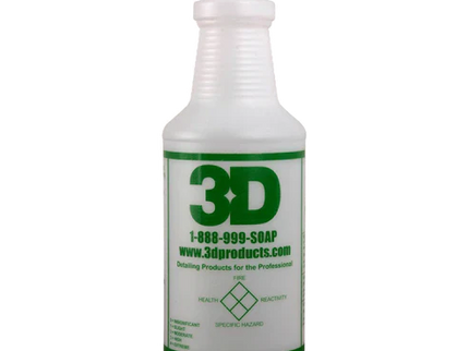 3D Branded Empty Bottle 32oz.