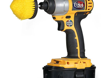 DRILL BRUSH, CONE YELLOW
