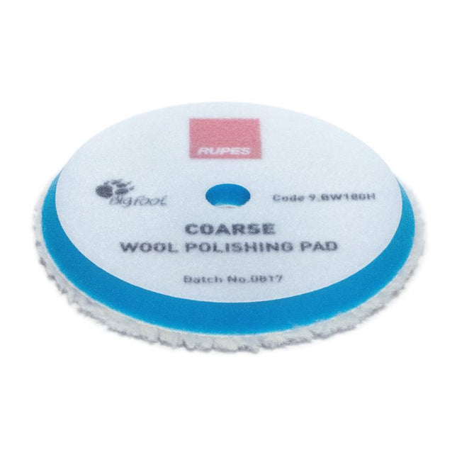 PAD, RUPES BW150H WOOL 5" BLUE