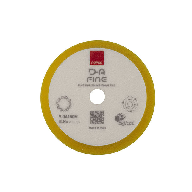 PAD, RUPES DA150M DA 5" YELLOW