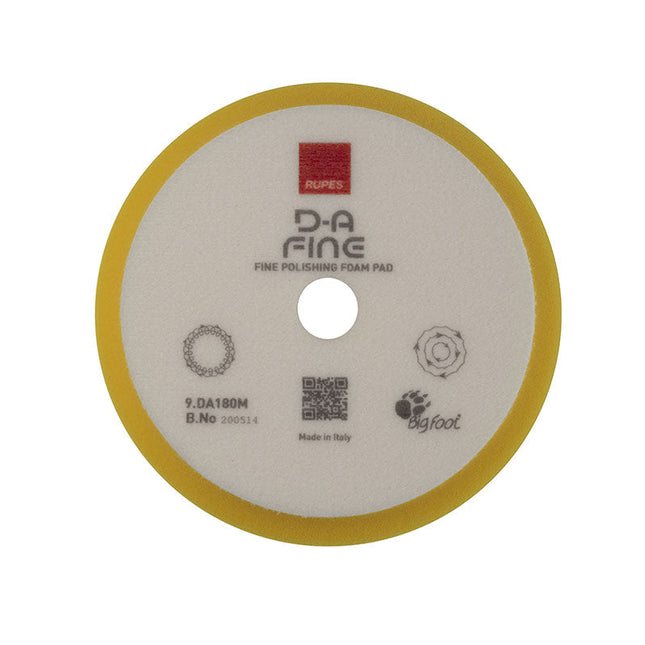 PAD, RUPES DA180M DA POLISH 7"YELW