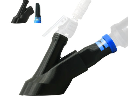 DETAIL DEMON Crevice Air+Vac Oval Attachment Compatible with Tornador Mini