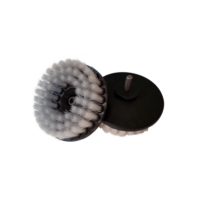 DRILL BRUSH, 5" WHITE