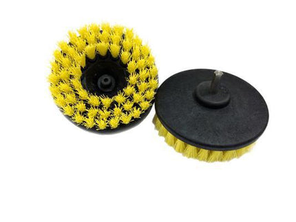 DRILL BRUSH, 5" YELLOW