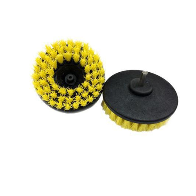 DRILL BRUSH, 5" YELLOW