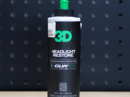 3D GLW HEADLIGHT RESTORE