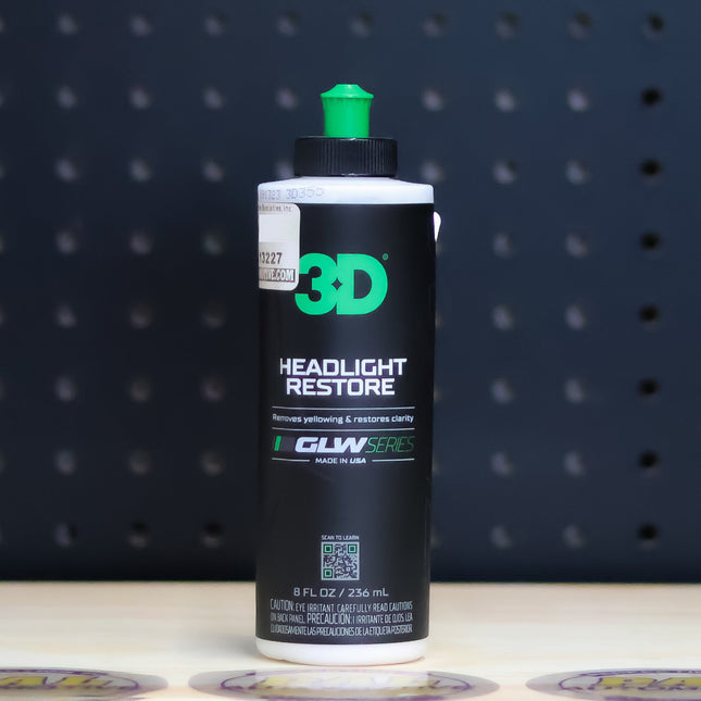 3D GLW HEADLIGHT RESTORE