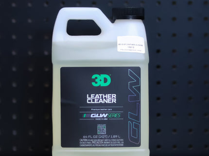 3D GLW LEATHER CLEANER 64 OZ