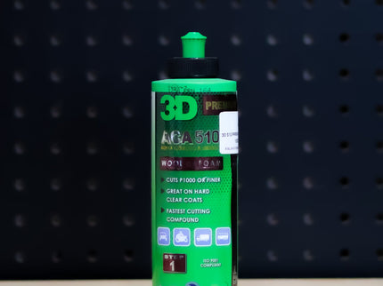 3D 510 PREMIUM COMPOUND 8 OZ.